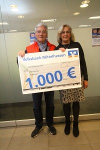 Volksbank TC Grünberg Spenden 2020